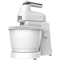 Cecotec Batidora de Varillas PowerTwist 500 Gyro. 500 W- Bol Autogiratorio de 3-5L de Capacidad- 5 Niveles de Velocidad…